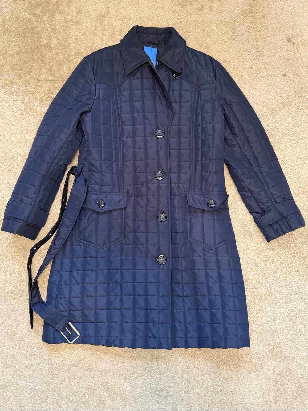 Escada Sport Down Jacket in Navy Blue